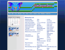 Tablet Screenshot of malayalam.net